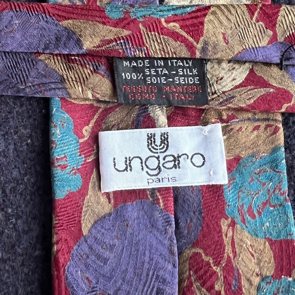 Ungaro Silk Tie - Picture 5 of 5